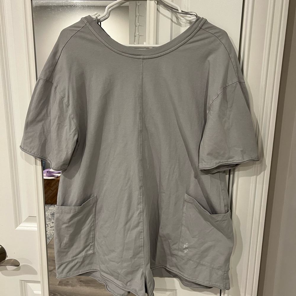 Free People Hot Shot Tee Romper